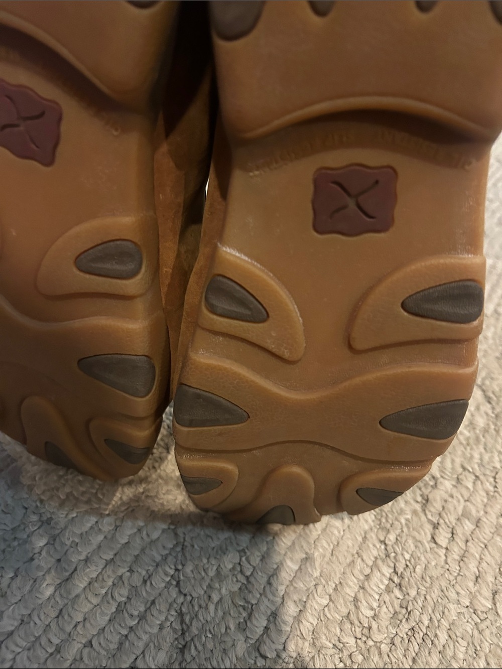 Twisted X Men's Driving Moccasin in Brown and Black - Picture 15 of 16